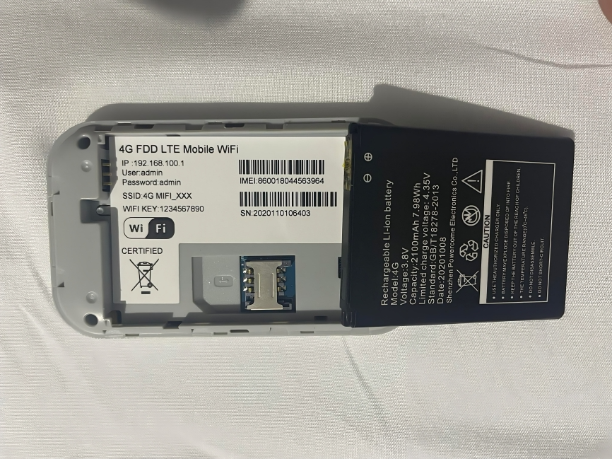 Modem Bvot Portable 4G LTE